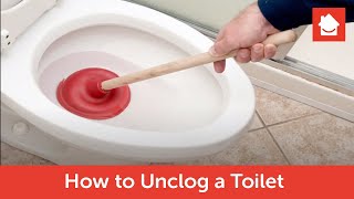 How to Unclog a Toilet [upl. by Letsirk350]