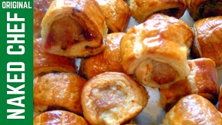 Christmas SAUSAGE ROLLS  How to make recipe Snack food [upl. by Irahc]