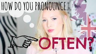 How do you pronounce OFTEN  British English Pronunciation [upl. by Ecirtaemed]