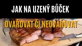 JAK NA UZENÝ BŮČEK  Ovařovat či neovařovat  Z UDÍRNY 9 [upl. by Einafets]