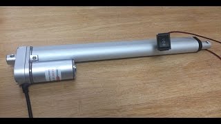 12V DC LongStroke Linear Actuator Gimson Robotics GLA200 [upl. by Acnoib]