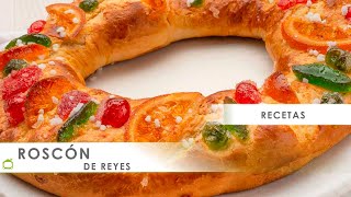 ROSCÓN de REYES casero 👑 Receta tradicional y divertida con Eva Arguiñano 👩🏻‍🍳 Hogarmania [upl. by Orola]