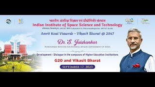 AMRIT KAAL VIMARSH  VIKASIT BHARAT  2047  DR S JAISHANKAR  17092023  0330 PM  IIST [upl. by Byrne]