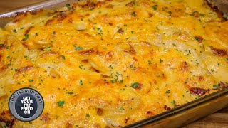 Cheesy Scalloped Potatoes  Cheesy Potatoes  Easy Recipes [upl. by Beutler]