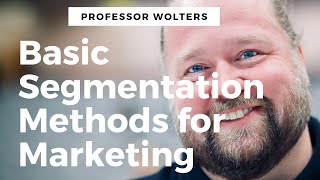 Basic Market Segmentation Models [upl. by Childs]