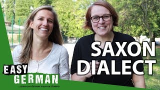 Saxon Dialect vs Standard German with Anja from Learn German with Anja [upl. by Ciredor]