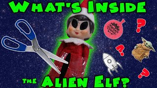 Whats Inside The Alien Elf On The Shelf [upl. by Llehcsreh]