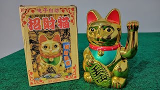 Unboxing Kucing Maneki Neko [upl. by Miuqaoj]