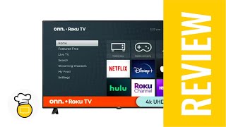 Onn Roku TV 65 Inch 4k Review [upl. by Lucita]