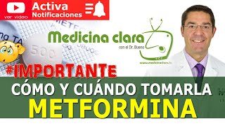 METFORMINA 💊 BENEFICIOS Y EFECTOS SECUNDARIOS  Medicina Clara [upl. by Travers310]