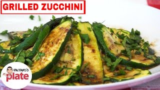 ITALIAN GRILLED ZUCCHINI RECIPE  How to Grill Zucchini [upl. by Laersi]