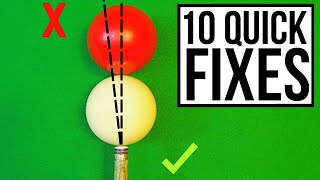 Snooker 10 Fastest Ways To Improve [upl. by Helsie]