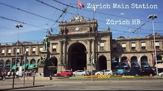 Zurich Main Station  Zürich HB [upl. by Ailes]