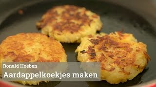 Aardappelkoekjes maken [upl. by Dyana519]