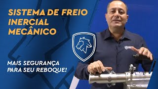 Sistema de Freio Inercial Mecânico para Reboques Trailers e Carretas [upl. by Refinneg]