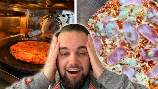 Pizza aus der Mikrowelle 🔥  Wie funktioniert der Doppelgrill [upl. by Beata]