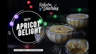 Apricot Delight  Apricot Delight Recipe  Dessert  Home Made [upl. by Lazaruk]