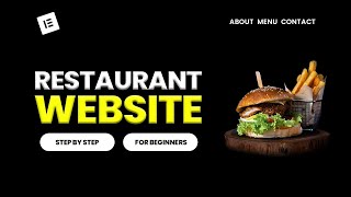 How to Make a FREE Restaurant Website in WordPress  Phlox Theme amp Elementor Tutorial for Beginners [upl. by Jedediah169]