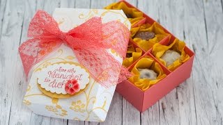 Kleine PralinenSchachtel  Stampin Up [upl. by Eehtomit]