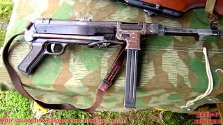 MP 40 Maschinenpistole 40 FULL HD [upl. by Htiekal600]