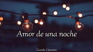 Amor de una noche  NKlabe Lyrics [upl. by Jeannette414]