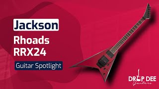 GUITAR DEMO Jackson Rhoads RRX24  Drop Dee Guitars [upl. by Zurek]