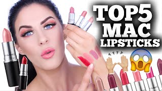 TOP 5 MAC LIPSTICKS FOR EVERY SKIN TONE [upl. by Thisbe]