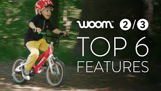 The woom 2 amp woom 3 Kids Bikes  Top Features amp Benefits [upl. by Hnib]