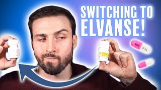 Switching To Elvanse Vyvanse From Concerta Generic 💊 First Impressions [upl. by Noelc]