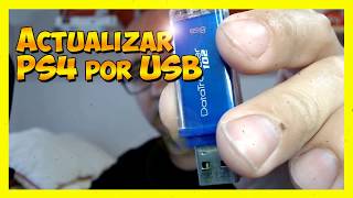 Como Actualizar tu PS4 por USB Fácilmente Modo Seguro [upl. by Favian]