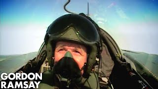 Cooking for RAF Pilots  Gordon Ramsay [upl. by Aihsyla]