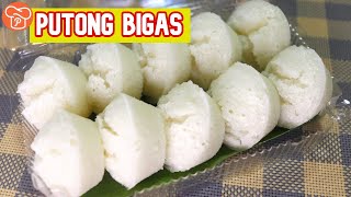 How to Make Putong Bigas  Rice Puto  Pinoy Easy Recipes [upl. by Irahk]