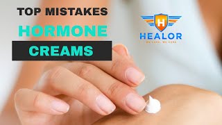 Top Mistakes to Avoid When Applying Hormone Creams [upl. by Gussie]