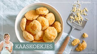 Kaaskoekjes  Leukereceptennl [upl. by Annoif]