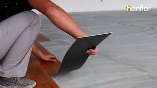 LVT Dryback vinyl flooring glue down installationhanflor® vinyl flooring [upl. by Chiquia]