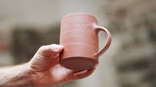 How to Pull and Attach Handles on Pottery Mugs — Narrated Version [upl. by Aurelio]