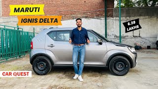 2023 Maruti Suzuki Ignis Delta Variant Walkaround  Car Quest [upl. by Matthia728]