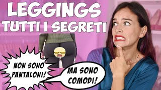 LEGGINGS A CHI STANNO BENE 5 ERRORI da non fare MAI [upl. by Aihsi]