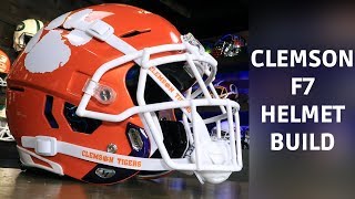 What Makes Clemson Helmets So Special  2018 Schutt F7 [upl. by Dlorah]