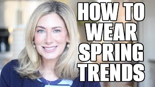 How To Wear the Spring 2025 Fashion Trends  Real Style for Real Women [upl. by Gascony972]