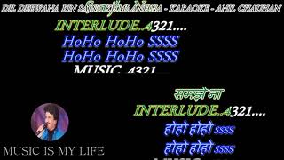 Dil Deewana Bin Sajna Ke  Karaoke With Scrolling Lyrics Eng amp हिंदी [upl. by Nyladnewg132]