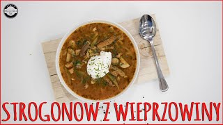 Zupa strogonow z wieprzowiny 👌 [upl. by Nalani]