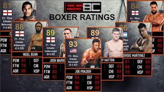 UNDISPUTED  Boxer ratings  PCXboxPlaystation [upl. by Rankin]