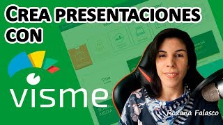 Visme en Español Tutorial Como crear una presentación [upl. by Juditha]