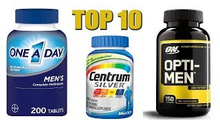 Top 10 Best Multivitamins for Men 2020 [upl. by Aiynot66]