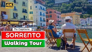 Sorrento Italy Walking Tour  4K [upl. by Juieta196]