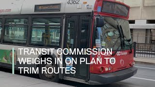 Transit commission weighs in on OC Transpo plan to trim routes [upl. by Curtice226]