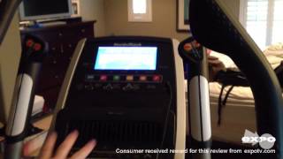 NordicTrack E90 Elliptical Review [upl. by Dupaix410]