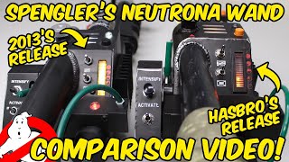 Hasbro Spenglers Neutrona Wand comparison video [upl. by Amirak]