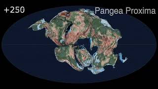 An Atlas of Phanerozoic Paleogeographic Maps Future Pangea Proxima [upl. by Tebasile77]